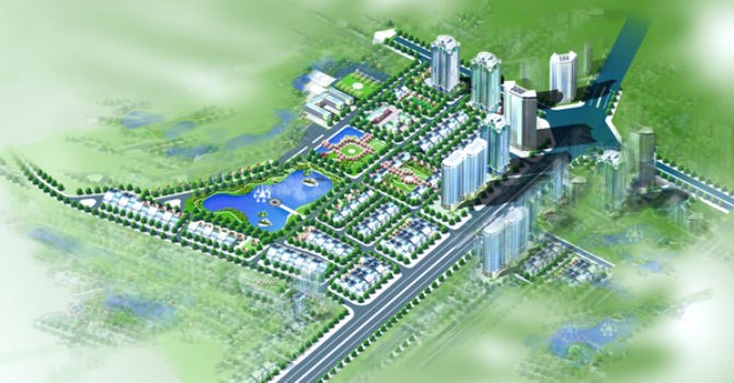 quy hoạch tổng quan khu đô thị thanh hà cienco 5