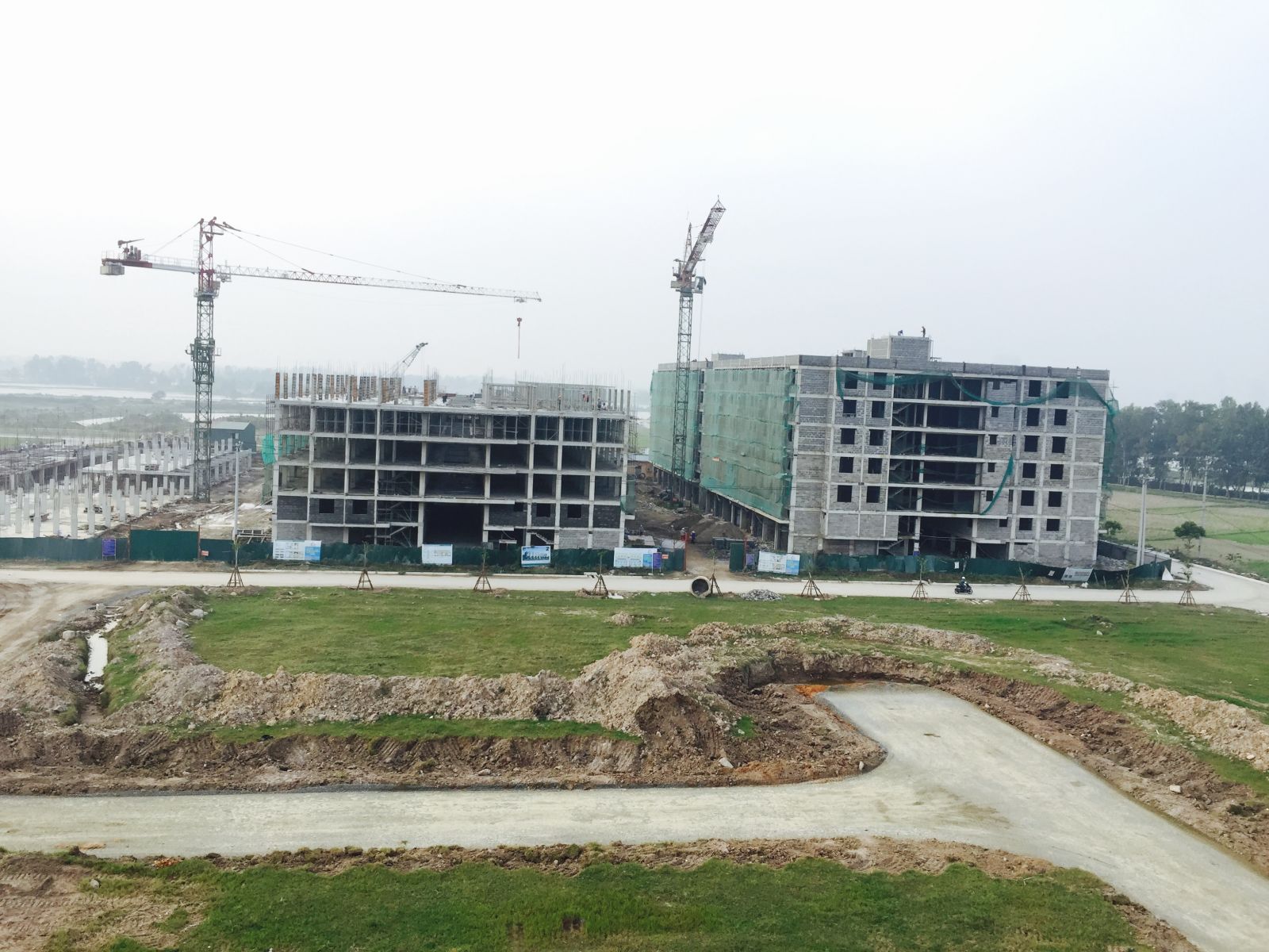 tiến độ khu đô thị Thanh Hà Cienco 5