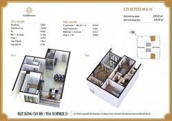 Căn hộ Duplex dự án GoldSeason 47 Nguyễn Tuân